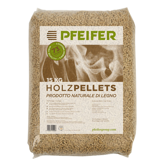 Pfeifer-Holzpellets - 15kg SA   70 SA/Pal.